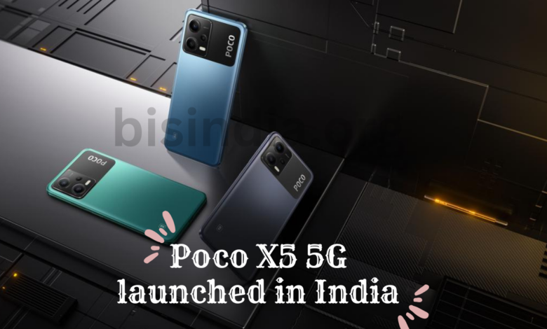 Poco X5 5G launched in India