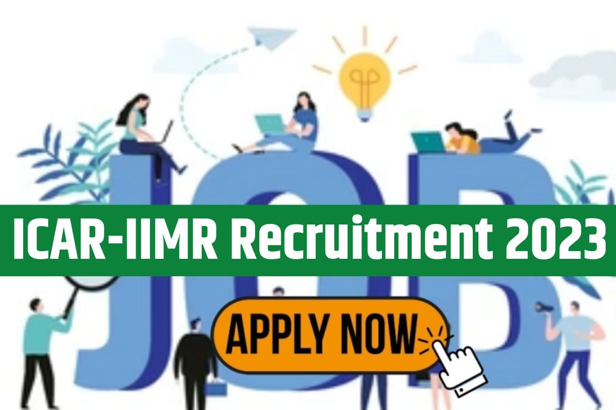 ICAR-IIMR Recruitment 2023,full form